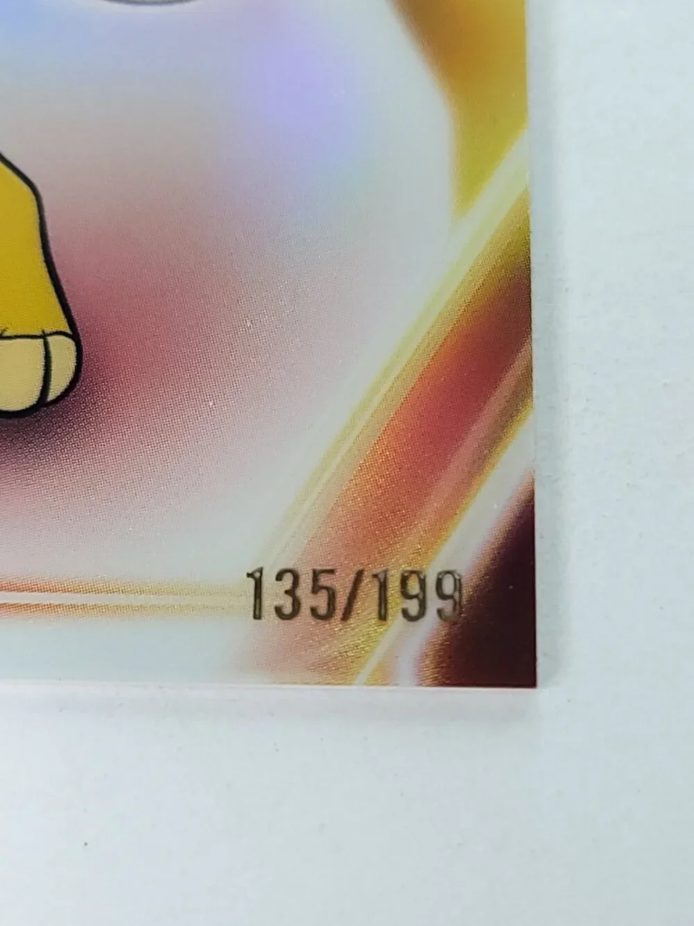 Simba Topps 2026 Disney Neon Holo Chrome Refractor Limited 135/199 CNE